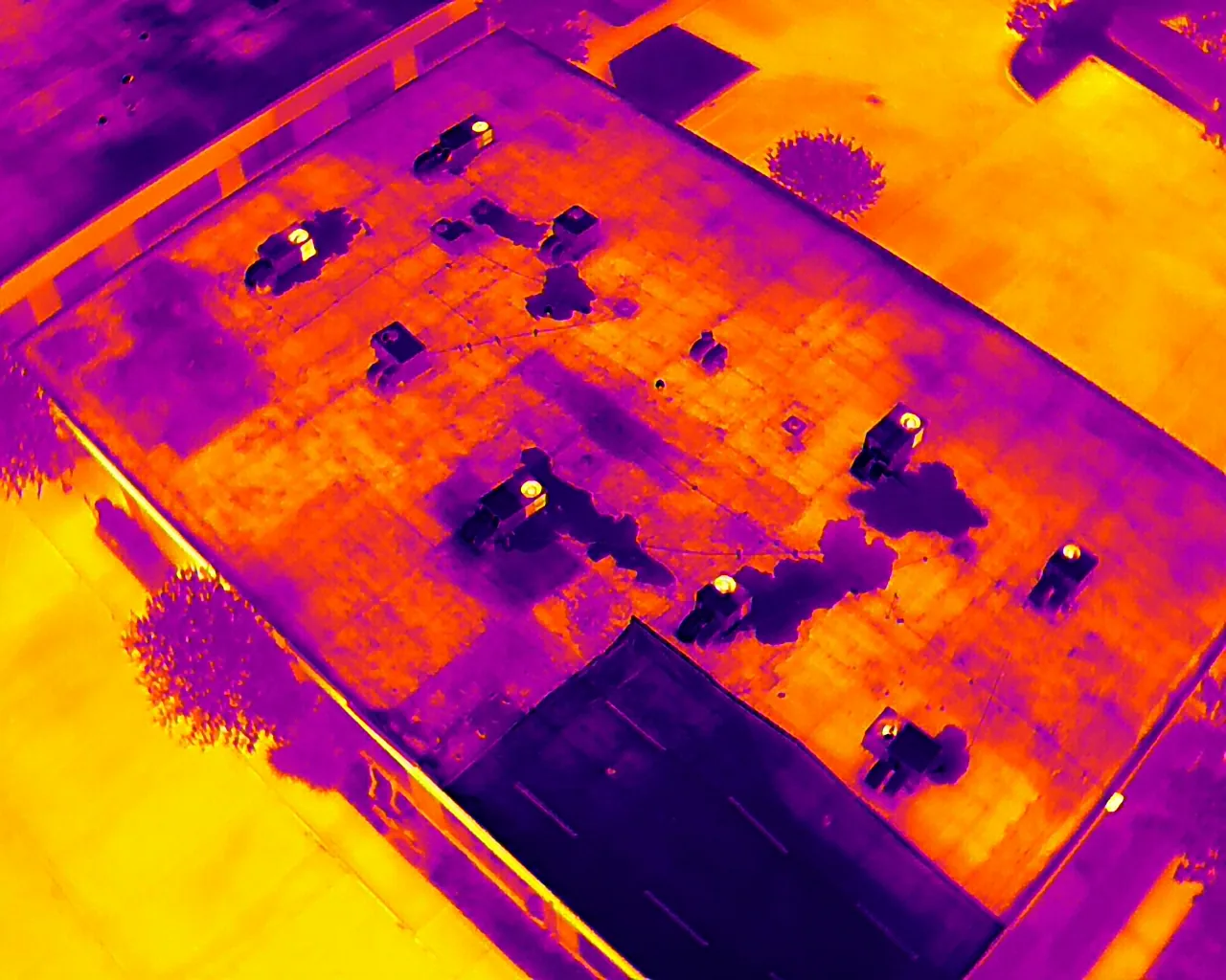 Infrared Roof Moisture Survey in Olathe, KS